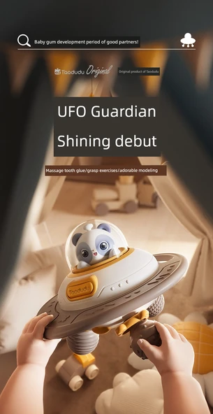 Manhattan UFO El Kavrama Topu - Yumuşak Elastik Diş Jeli - 8