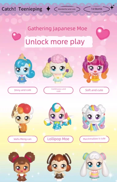 Sürpriz Moe Serisi Sevimli Bebek Kör Kutu - Rastgele 3 Adet - Resim 11