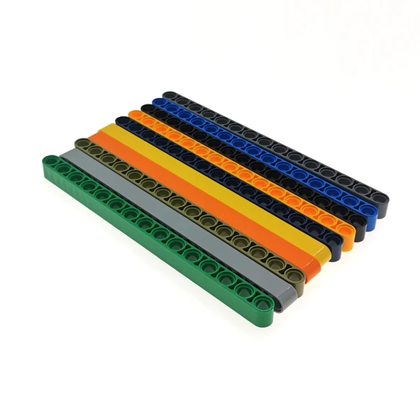 LEGO Technic Delikli Kol - 1 x 15 - Koyu Mavi - 2