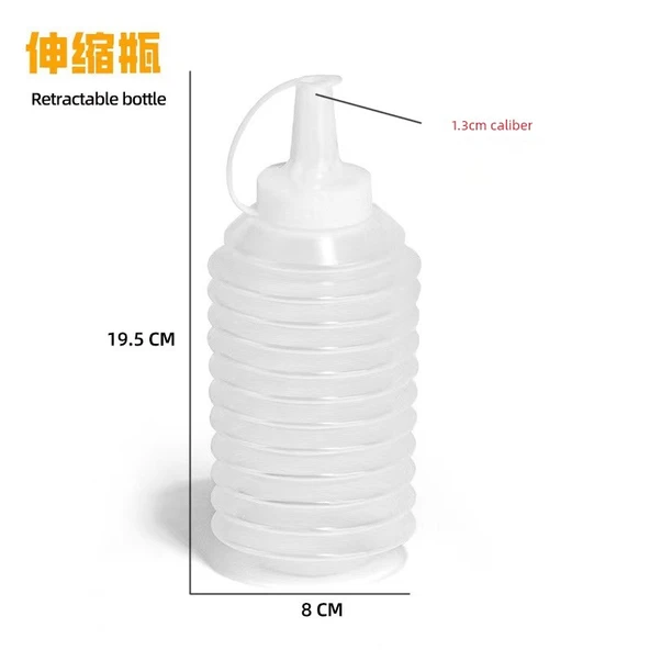 7-8mm Su Bombası Hızlı Doldurma Aparatı - 600ml Beyaz Kompresyon Şişe
