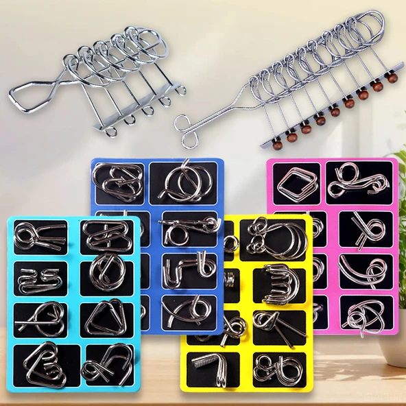 Zeka Oyuncak Seti - Paket A+B+C+D + 5'li Seri + 9'lu Seri