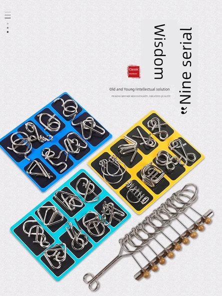 Zeka Oyuncak Seti - Paket A+B - 2 Set 16 Parça - 3
