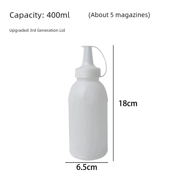 7-8mm Su Bombası Hızlı Doldurma Aparatı - 400ml Beyaz
