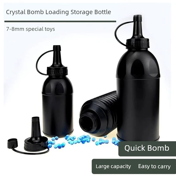 7-8mm Su Bombası Hızlı Doldurma Aparatı - 600ml Beyaz Kompresyon Şişe - 2
