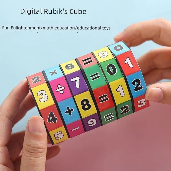 Çocuklar için Aritmetik Küp - Dijital Rubik Küp 1