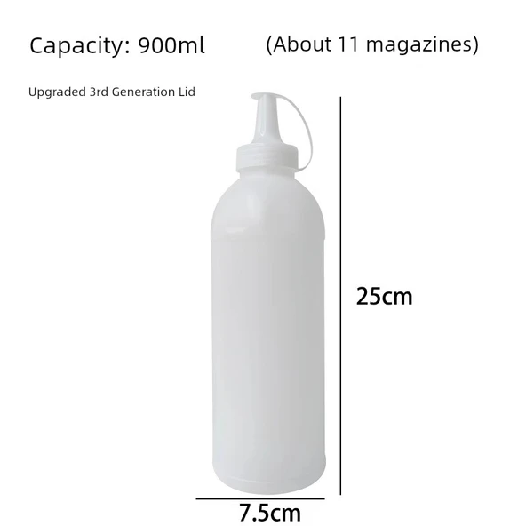 7-8mm Su Bombası Hızlı Doldurma Aparatı - 900ml Beyaz