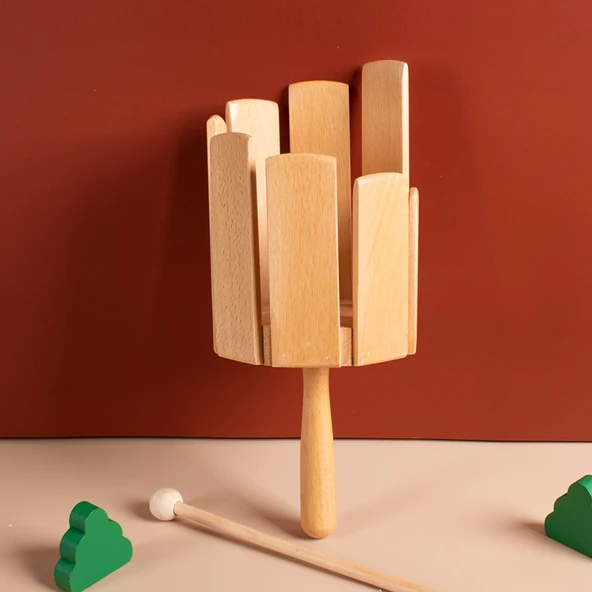 Orff Perküsyon Çok Sesli Tüp - Küçük Boy (8*21cm)