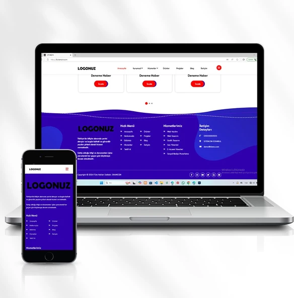 Ürünlü Hizmet Web Sitesi – Ödeme Sistemi Olmadan Ürün Tanıtımı ve Talep Formu Kod: 8.sitenizin.com - 4
