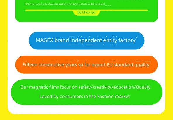 Manyetik Küp Blok Oyuncak - Mor Küp (6 Adet) - Resim 7