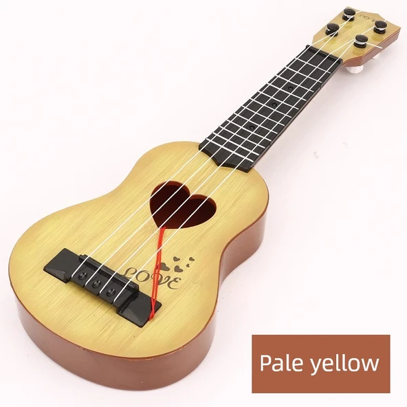 Çocuk Ukulele Gitar Oyuncak - Ladin 38cm