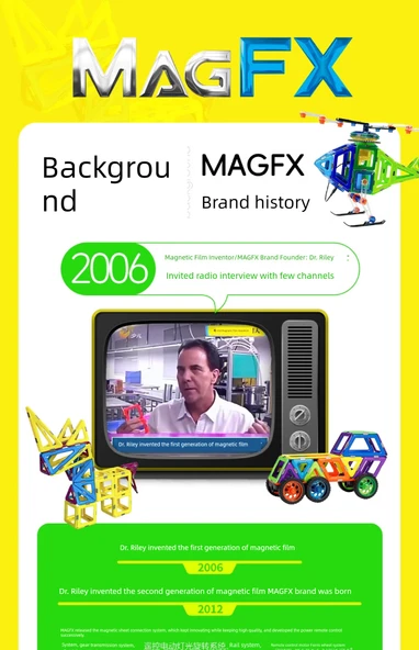 Manyetik Küp Blok Oyuncak - Mor Küp (6 Adet) - Resim 6