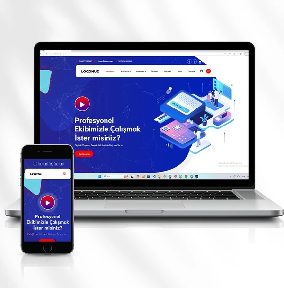 Ürünlü Hizmet Web Sitesi – Ödeme Sistemi Olmadan Ürün Tanıtımı ve Talep Formu Kod: 8.sitenizin.com