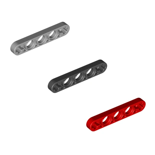 Lego Technic Siyah 1x5 İnce Kol - Resim 5