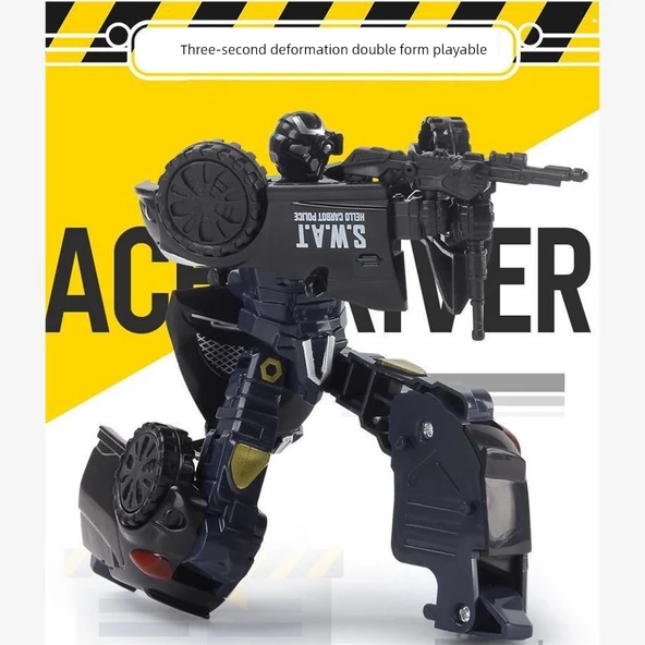 15cm Oyun Hazine King Kong Robot Oyuncak - 5