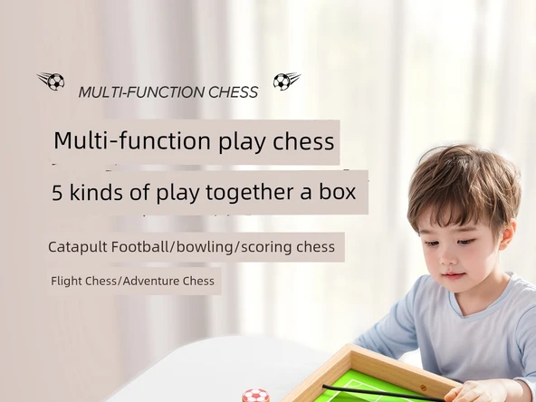 5'i 1 Arada Çocuk Oyuncak Seti - 210 Parça 3D Mıknatıslı Yapbozlu ve Hediye Çantalı Elastik Satranç - Resim 6