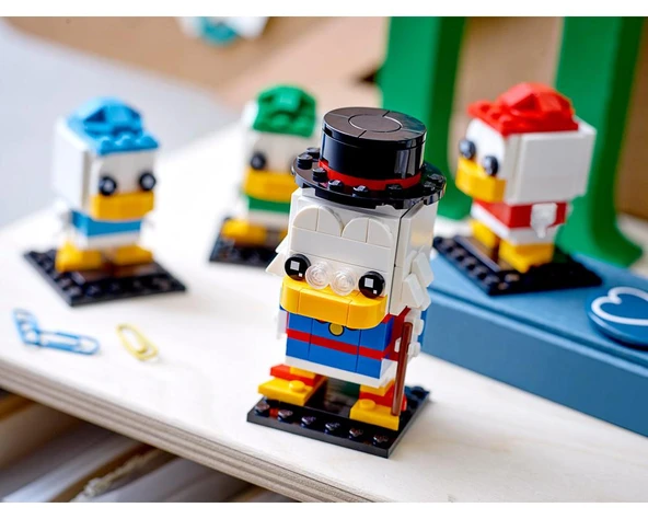 LEGO 40477 Ordu Yeşili Kare Kafa Heykeli Yapım Seti - 8