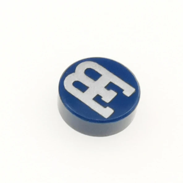 LEGO Parçaları 98138 - Koyu Mavi Bugatti Logolu