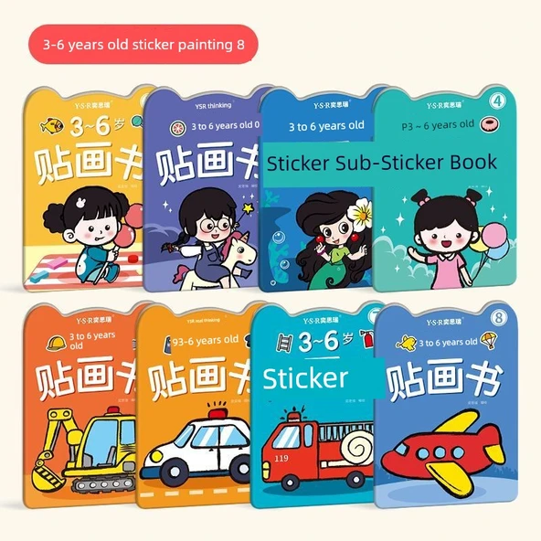 3-6 Yaş Çocuklar İçin Sticker