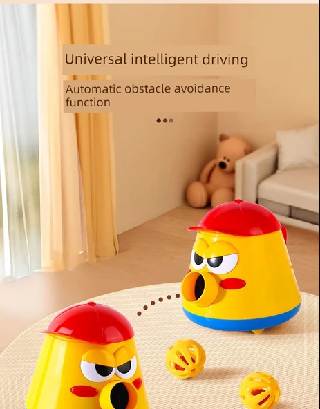 Pilli Balon Fırlatıcı Oyuncak Seti - 2 Kürek ve 5 Bilye - Resim 11