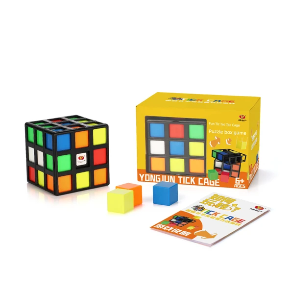 Tic Tac Cage Rubik Küpü - Puzzle Kafes [Eğitimli]