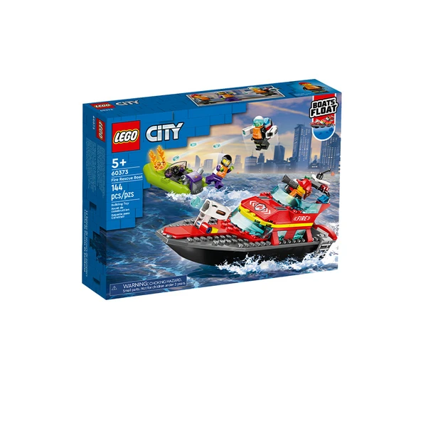 LEGO City 60373 İtfaiye Kurtarma Botu