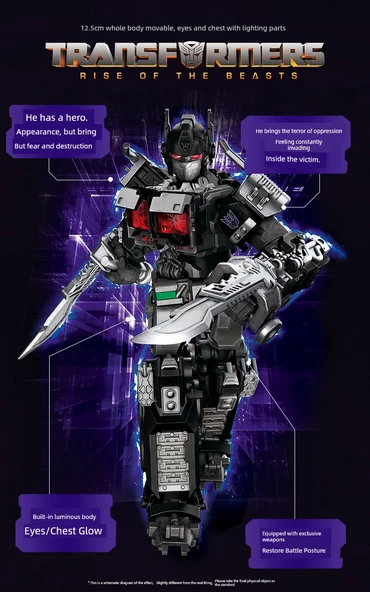 Transformers Hayalet Gözleri Parlayan Efektli Model - 8