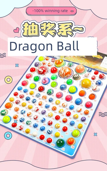 Işıklı Lastik Zıplayan Top Çekiliş Kutusu - Parlak Renkli Şeffaf Top 110 Çekiliş Bileti [Daha Büyük Toplar/Daha Güçlü Esneklik] - 7