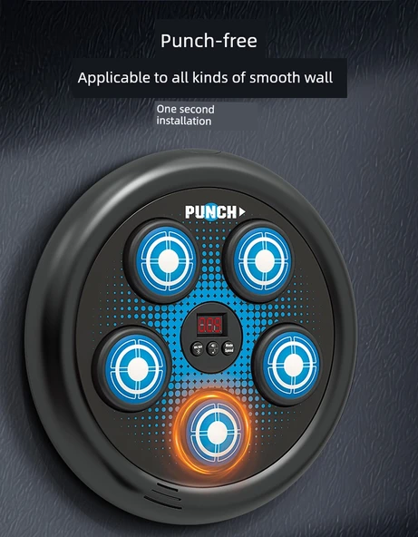 Müzikli Boks Makinesi - Bluetooth Skorlu - Karpuz - 11