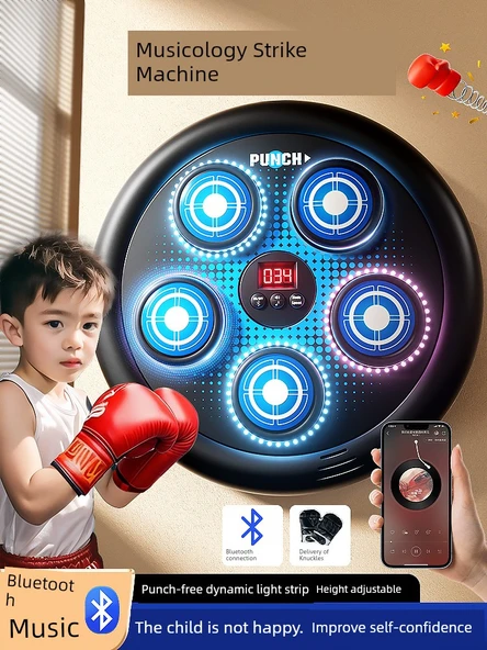Müzikli Boks Makinesi - Skorlu - Karpuz - 2