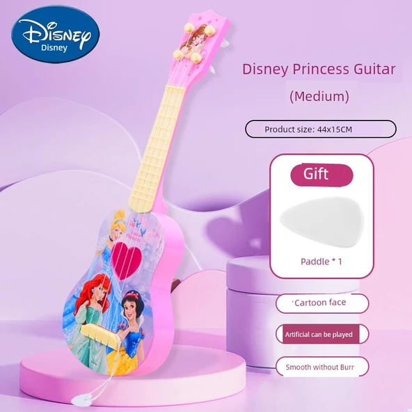 Çocuk Ukulele - Orta Boy Disney Prenses Desenli