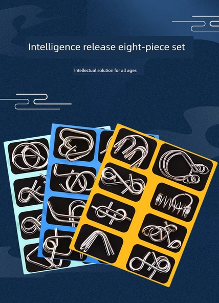 Zeka Oyuncak Seti - Zeka Çıkarımı B + C (16 Parça) - Resim 8