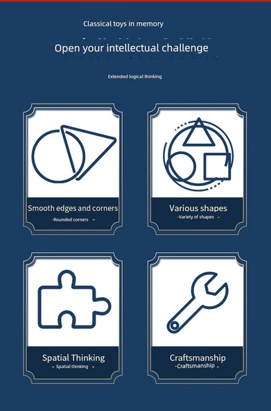 Zeka Oyuncak Seti - Zeka Çıkarımı B + C (16 Parça) - Resim 10