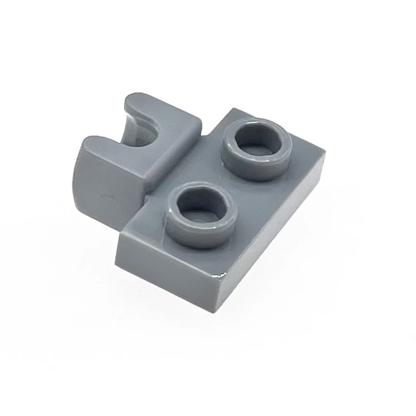 LEGO 14704 Açık Gri 2x1 Tek Tarafı Bilyalı Soket Plaka