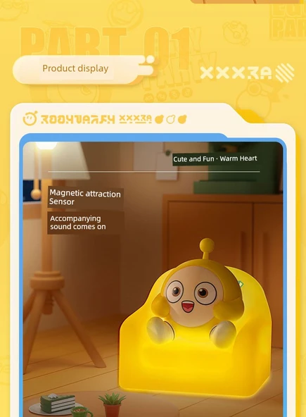 Yumurta Partisi Manyetik Kontrol Lamba - Tekli Kutu (Rastgele) - Resim 8