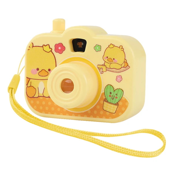 Çocuklar için Projeksiyonlu Kamera Oyuncak - Ördek - Resim 6