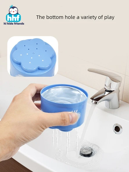 Gökkuşağı Kule Bardakları - Zürafa Kum Çekiç + Bardak + Arazi Aracı + El Kavrama Topu - 6