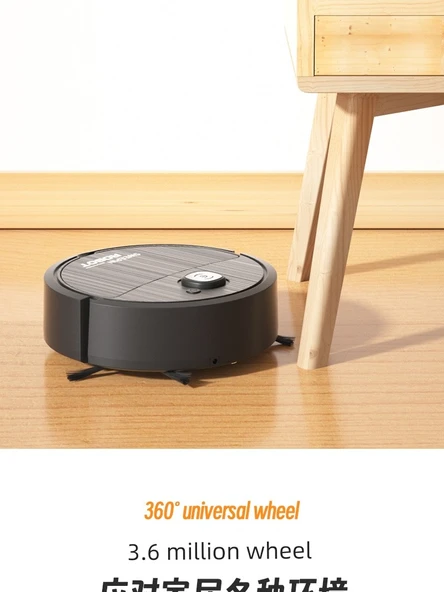 Çocuk Oyuncak Süpürme Robotu 8088-3 - Beyaz - P10S Su Versiyonu - 6