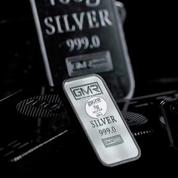 E-Gümüş 5 gr Külçe Gümüş - 3