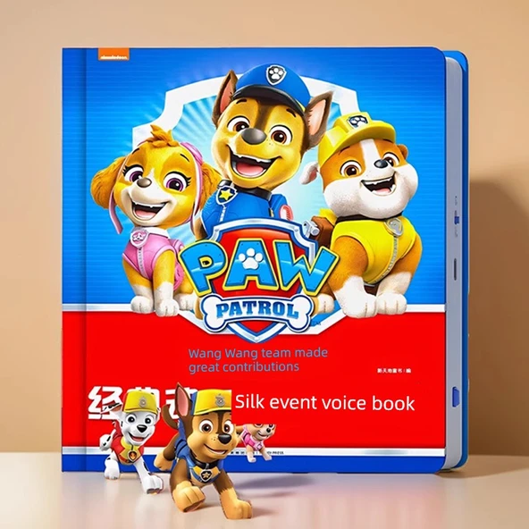 Paw Patrol Büyük Başarı Sesli Kitap - Renkli Kutu Versiyonu - 2