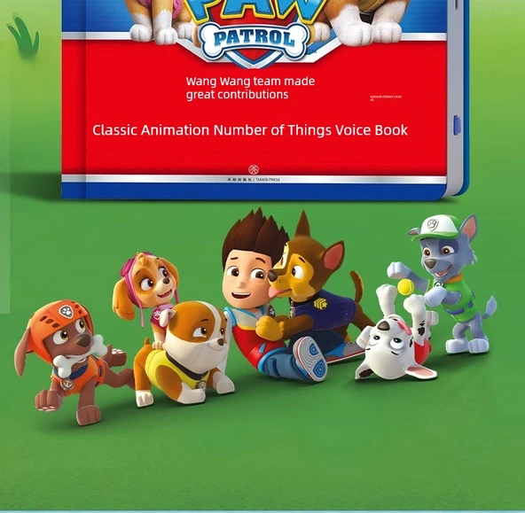 Paw Patrol Büyük Başarı Sesli Kitap - Renkli Kutu Versiyonu - 7