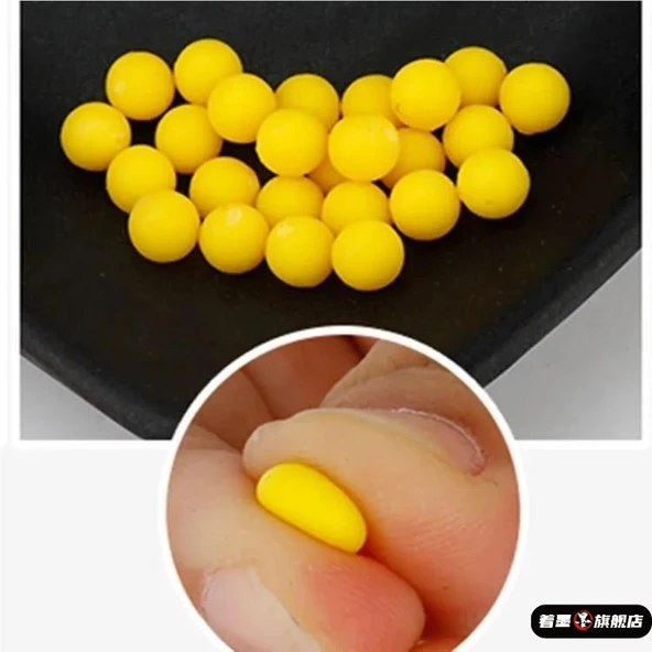 Oyuncak Silah Mermisi - 6mm - Yumuşak Kauçuk - 200 Adet - Küçük Kare Şişe - 3
