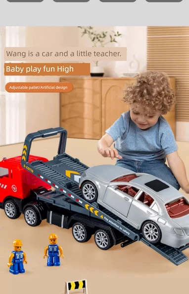 Polis Kurtarma Çekici ve Çift Kapılı Polis Arabası BT0209 - Resim 9