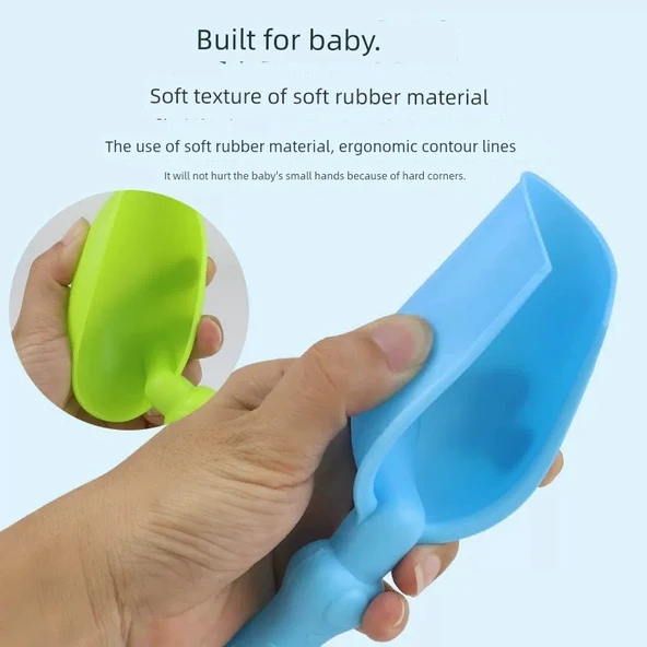 Çocuk Kum Oyuncakları Seti - Sarı Varil Dört Parça Set - 5