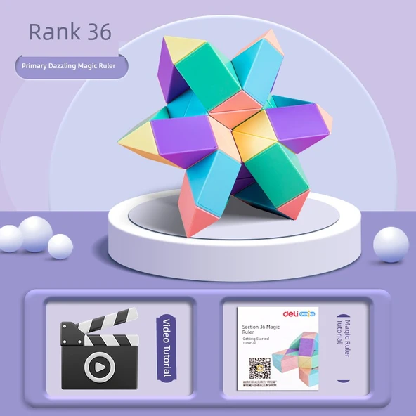 Rubik Yılan Küpü - 36 Parça
