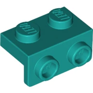 LEGO 99781 Braket 1x2-1x2 - Mavi-Yeşil