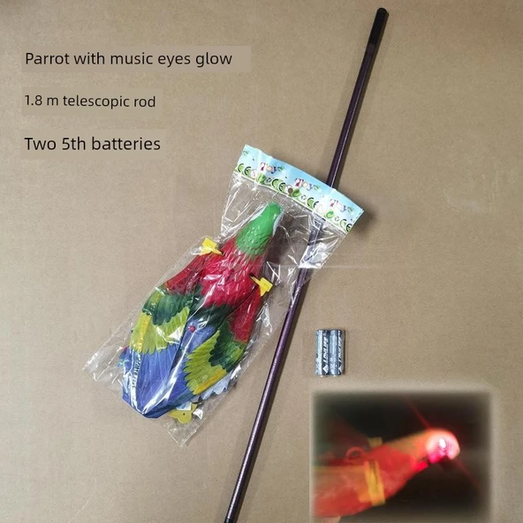 Elektrikli Uçan Kartal Oyuncak - Sesli ve Işıklı Model + Taşıma Çubuğu + 2 Pil - 12