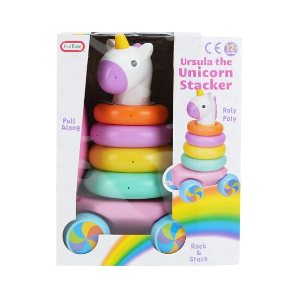 Unicorn Halkaları Kule Oyuncak - 5950 Model