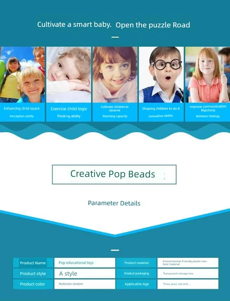 DIY Pop Boncuk Takı Yapım Seti - 50 Boncuk (Yüzük) - Erken Erişim - Resim 9