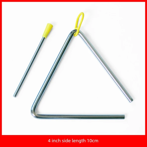 Orff Açı Demir Vurmalı Çalgı - 10cm (4 inç)