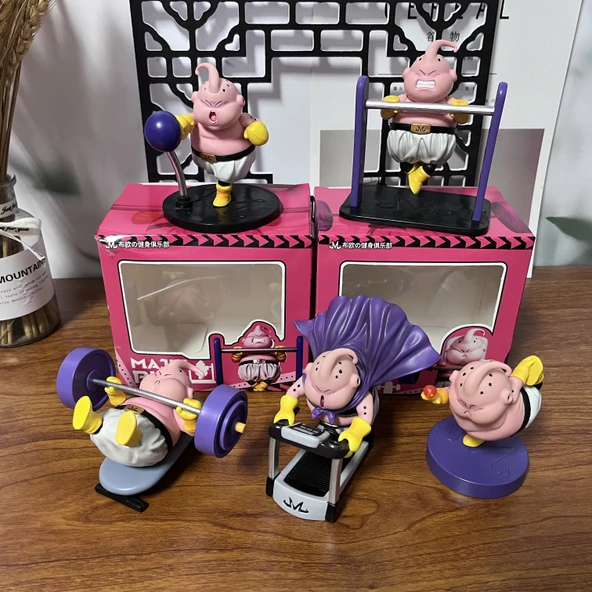 Dragon Ball Majin Boo Koşu Bandı Figürü - LED Şeritli - Resim 10